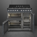 90x60 cm Victoria Dual fuel Cooker with Gas Hob