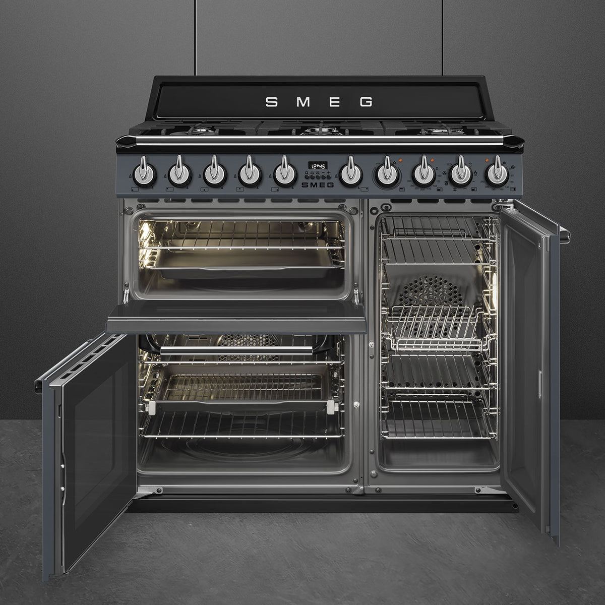 90x60 cm Victoria Dual fuel Cooker with Gas Hob