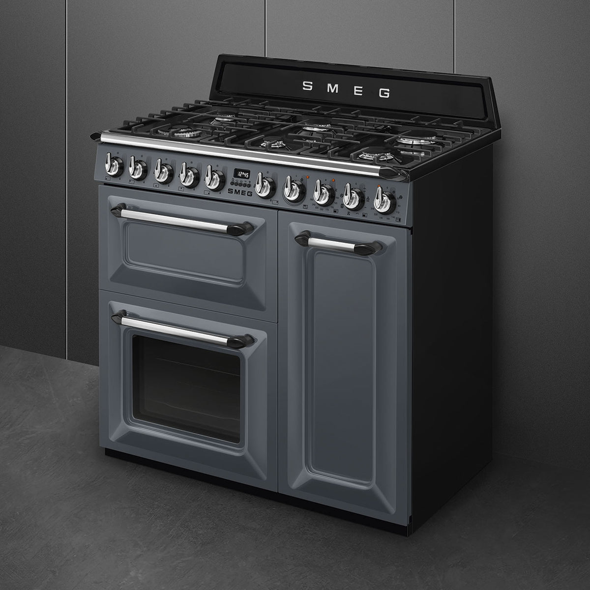 90x60 cm Victoria Dual fuel Cooker with Gas Hob