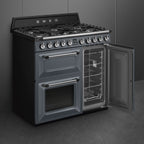 90x60 cm Victoria Dual fuel Cooker with Gas Hob