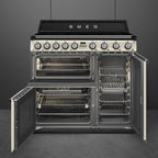 90x60 cm Victoria Full Electric Cooker with Induction Hob