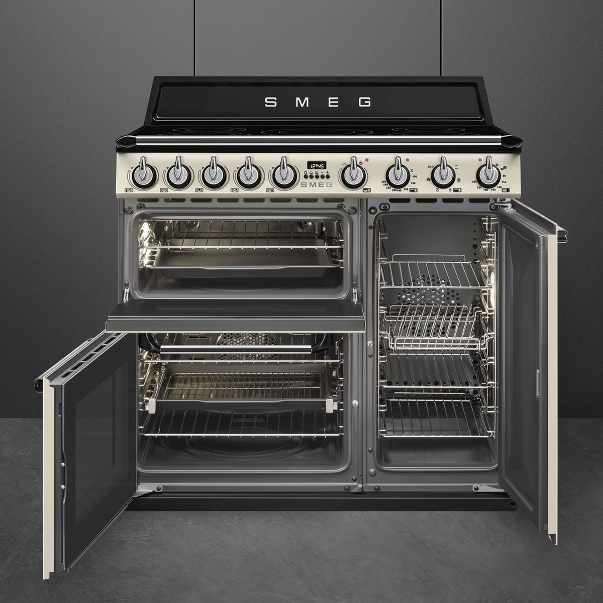 90x60 cm Victoria Full Electric Cooker with Induction Hob
