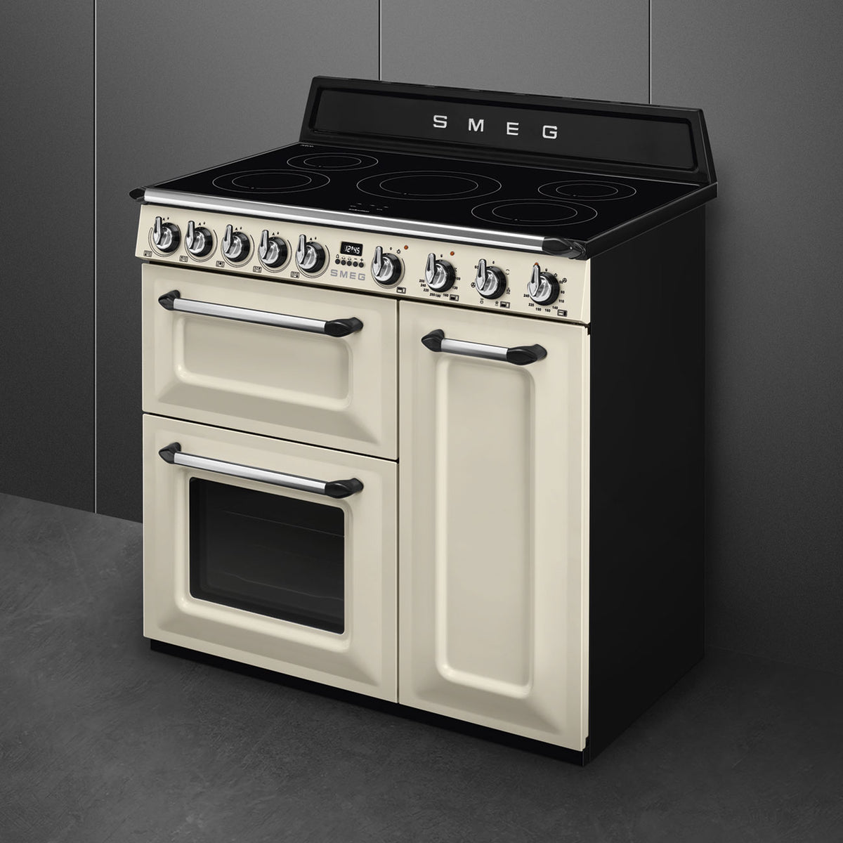 90x60 cm Victoria Full Electric Cooker with Induction Hob