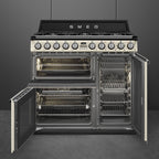 90x60 cm Victoria Dual fuel Cooker with Gas Hob