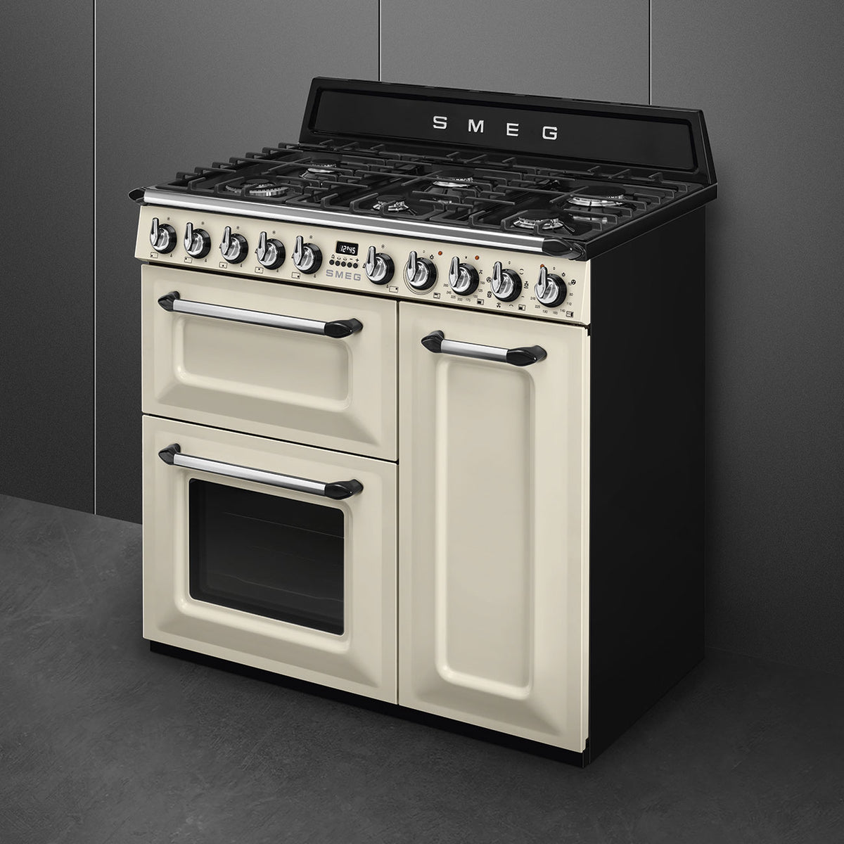 90x60 cm Victoria Dual fuel Cooker with Gas Hob