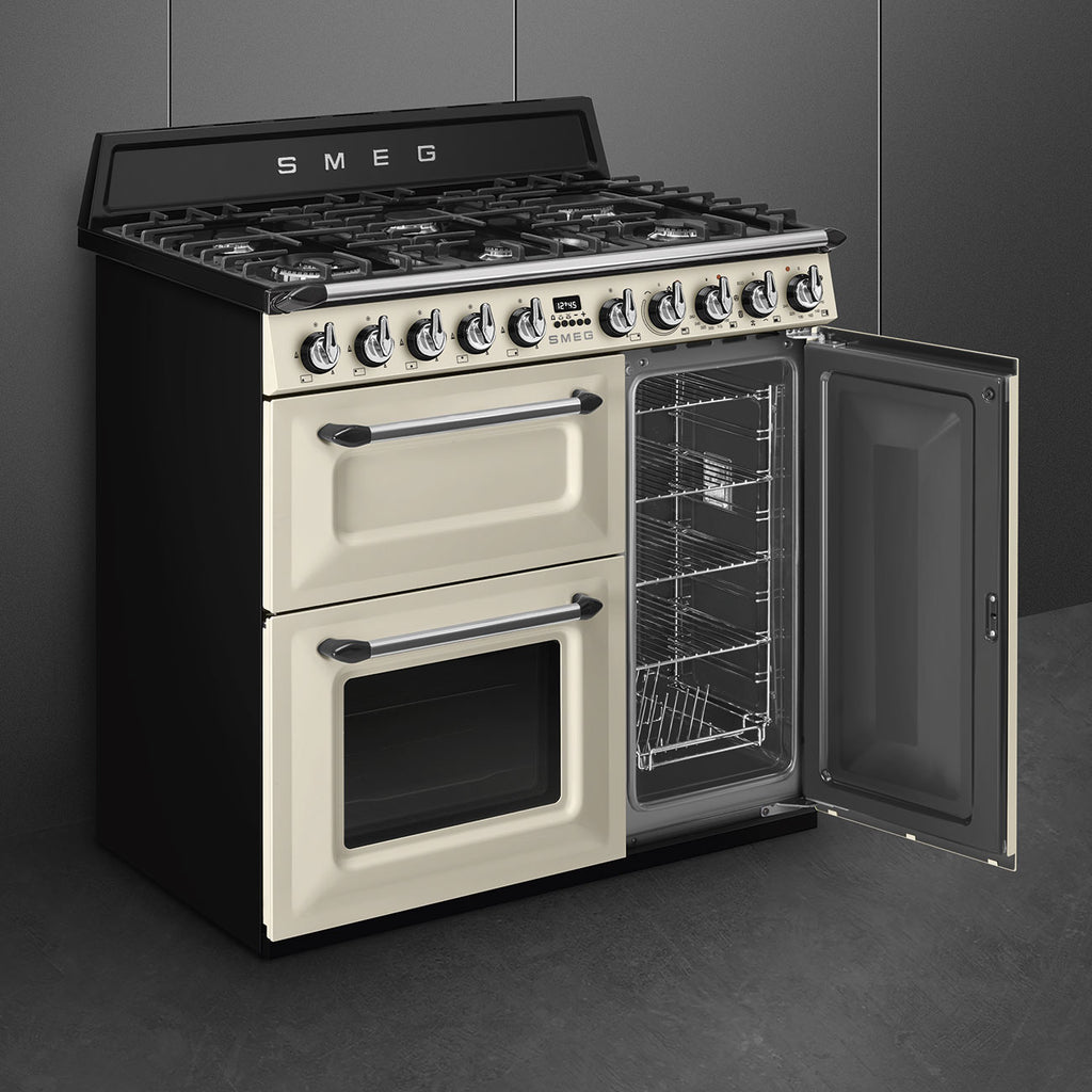 90x60 cm Victoria Dual fuel Cooker with Gas Hob