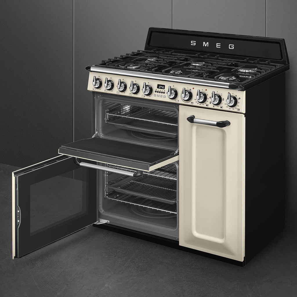 90x60 cm Victoria Dual fuel Cooker with Gas Hob