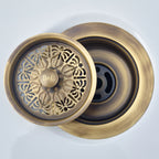 Bidbury & Co 3.5" Traditional Waste — Patinated Brass