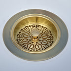 Bidbury & Co 3.5" Traditional Waste — Old English Brass