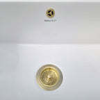 Bidbury & Co 3.5" Traditional Waste — Old English Brass