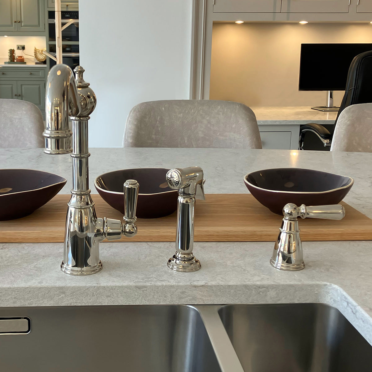 Bidbury & Co Stanton Kitchen Tap — Polished Nickel