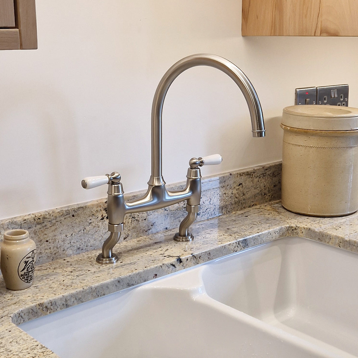 Bidbury & Co Moreton Kitchen Tap — Pewter