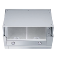 Miele DAZ 1620 Cooker Hood in Stainless Steel – front view