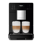 Miele CM5310 Coffee Machine in Obsidian Black – front view