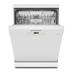 Miele G5611 SC Freestanding Dishwasher in White – front view