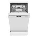 Miele G5740 SC Freestanding Dishwasher in White – front view