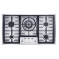 Miele KM2354-1 Gas Hob in Ss Frame – front view