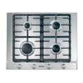 Miele KM 2010 Gas Hob in Ss Frame – front view