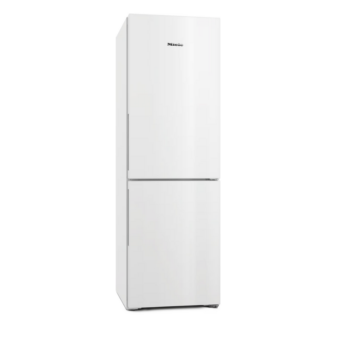 Miele KFN4375 CD Fridge Freezer in White – front view