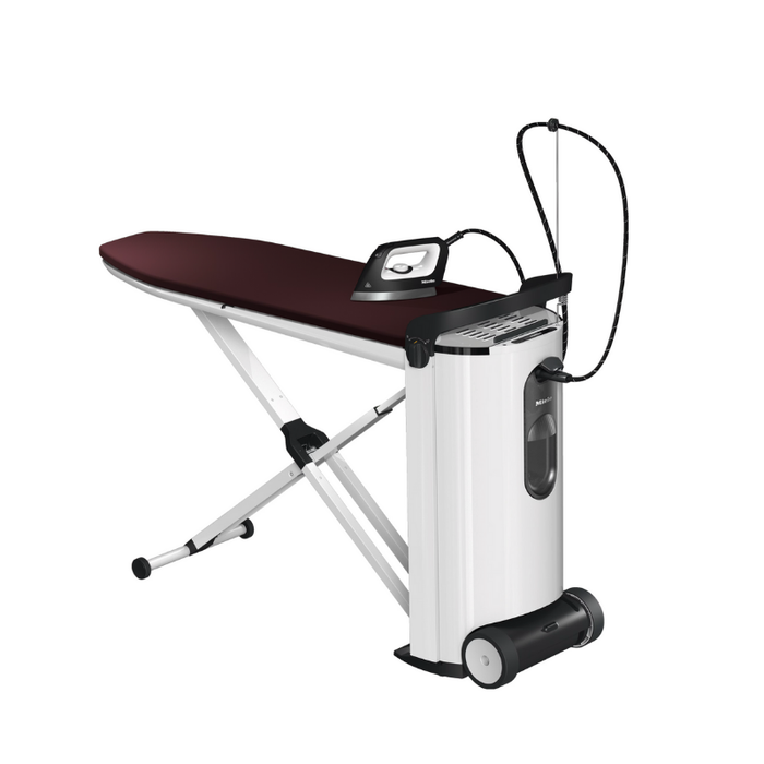 Miele B 4826 FashionMaster 4.0 Steam Ironing System in White – front view