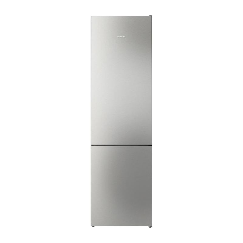 Siemens iQ300 Free-standing fridge-freezer with freezer at bottom 203 x 60 cm Brushed steel KG39NVIBG