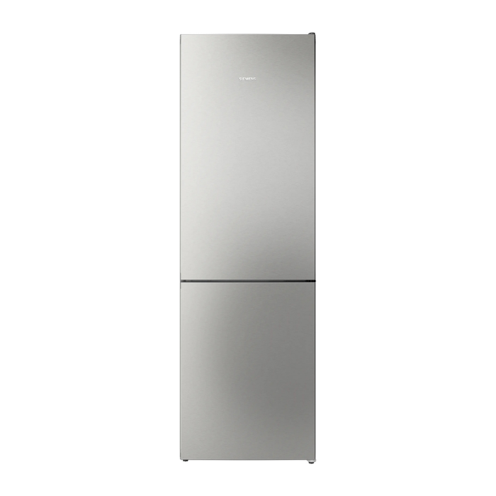 Siemens iQ300 Free-standing fridge-freezer with freezer at bottom 186 x 60 cm Brushed steel KG36NVICG