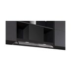 Siemens iQ300 Integrated Design Hood 80 cm clear glass, Matt black LJ85BCC60B