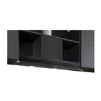 Siemens iQ700 Integrated Design Hood 90 cm clear glass black printed, Matt black LJ98BET60B
