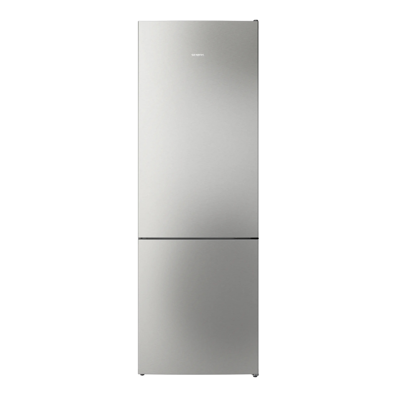 Siemens iQ300 Free-standing fridge-freezer with freezer at bottom 203 x 70 cm Brushed steel KG49NVIBG