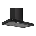 Siemens iQ500 Wall-mounted cooker hood 90 cm Matt black LC97BDN60B