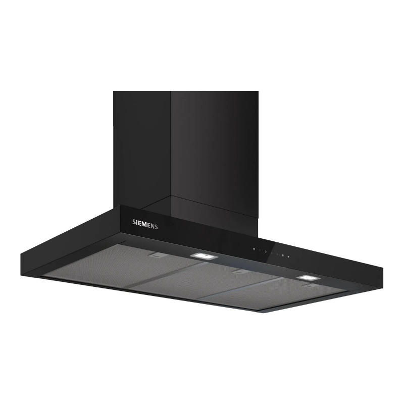 Siemens iQ500 Wall-mounted cooker hood 90 cm Matt black LC97BDN60B