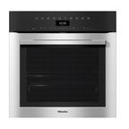 Miele DGC 7350 Combination Steam Oven in CleanSteel – front view