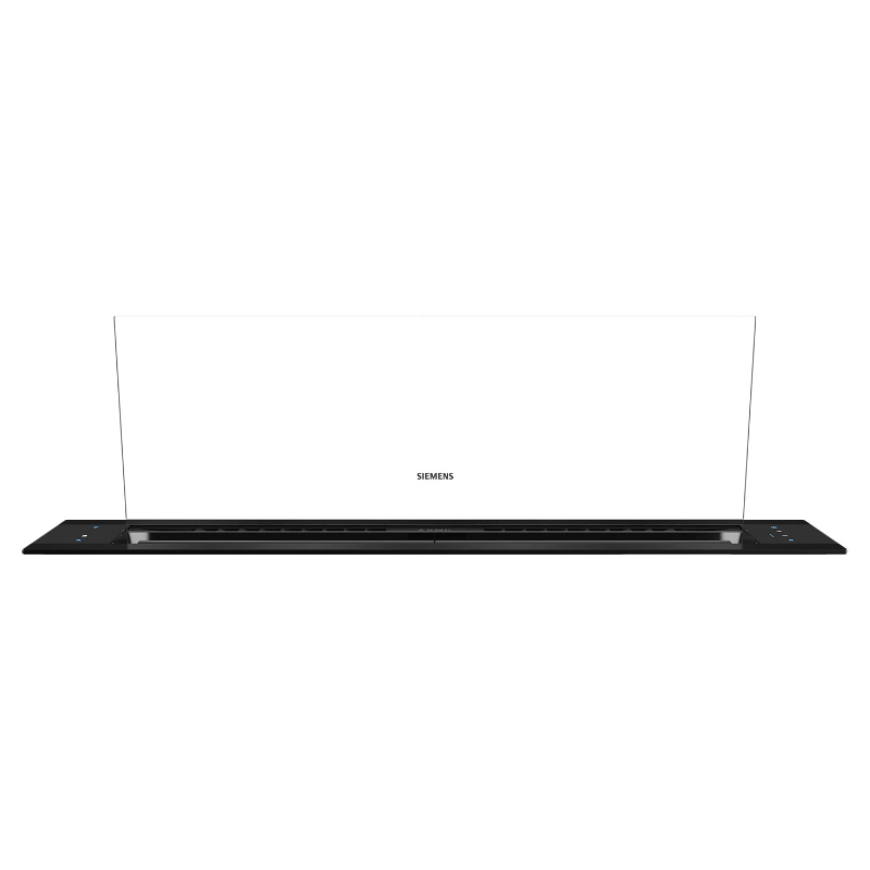 Siemens iQ700 Downdraft hood 90 cm clear glass, Black LD98WMM60B