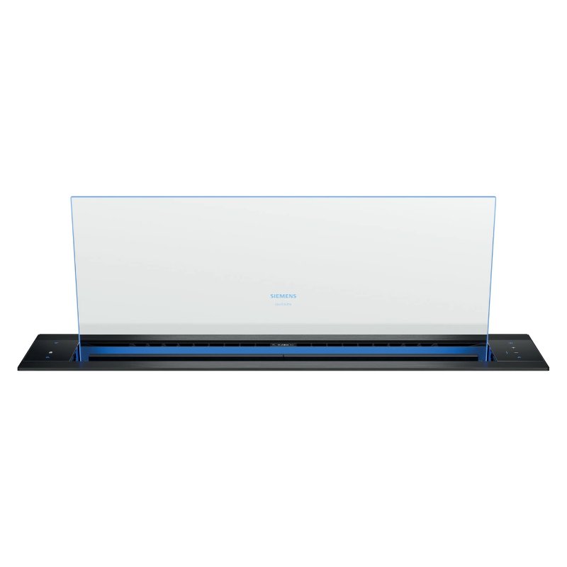 Siemens iQ700 Downdraft hood 80 cm clear glass, Black LD88WMM66B