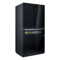 Siemens iQ700 French Door Bottom Glass 183 x 90.5 cm Black, Total noFrost KF96RSBEA