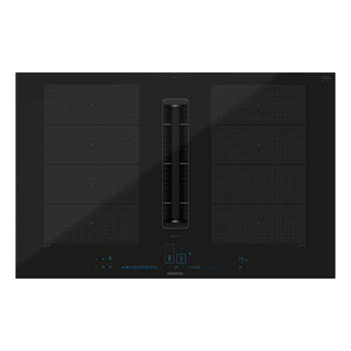 Siemens iQ700 Induction hob with integrated ventilation system 80 cm surface mount with frame EX870NX68E