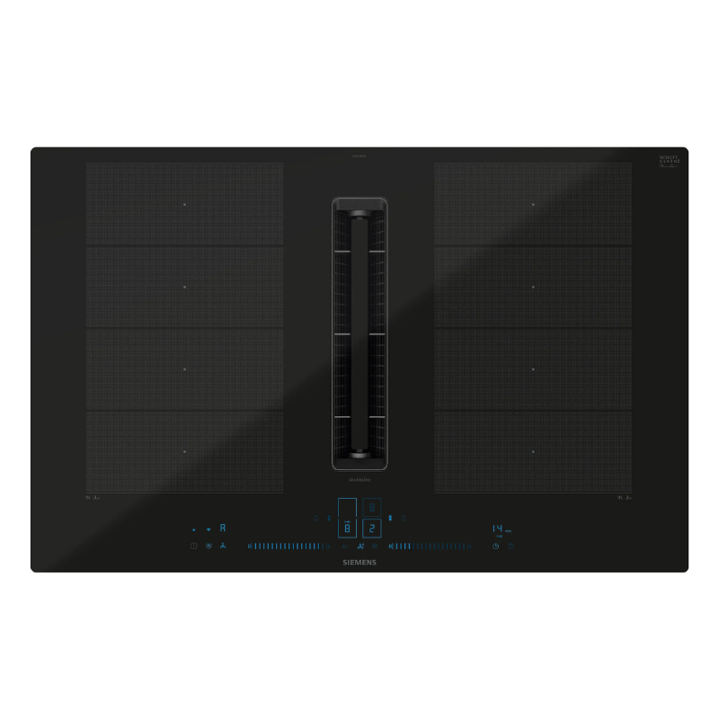 Siemens iQ700 Induction hob with integrated ventilation system 80 cm flush mount EX800NX68E