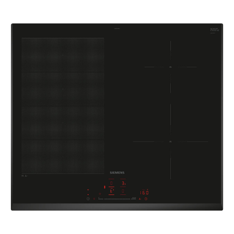 Siemens iQ700 Induction hob 60 cm surface mount without frame EX651HEC1E