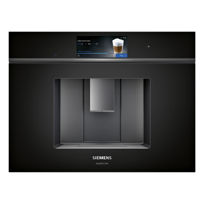 Siemens iQ700 Built-in fully automatic coffee machine Black CT918L1D0