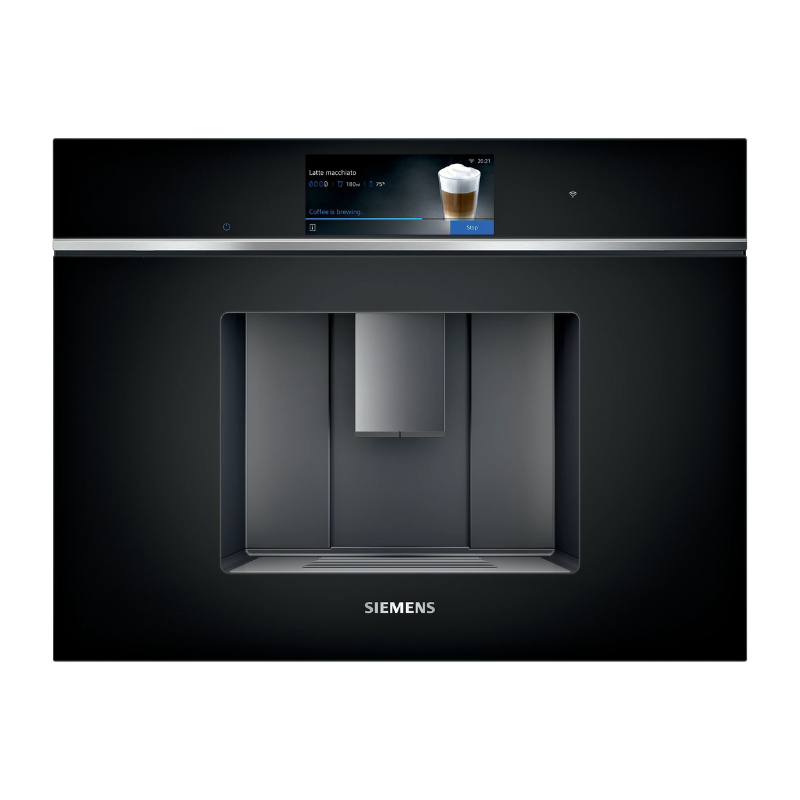 Siemens iQ700 Built-in fully automatic coffee machine Black CT718L1B0