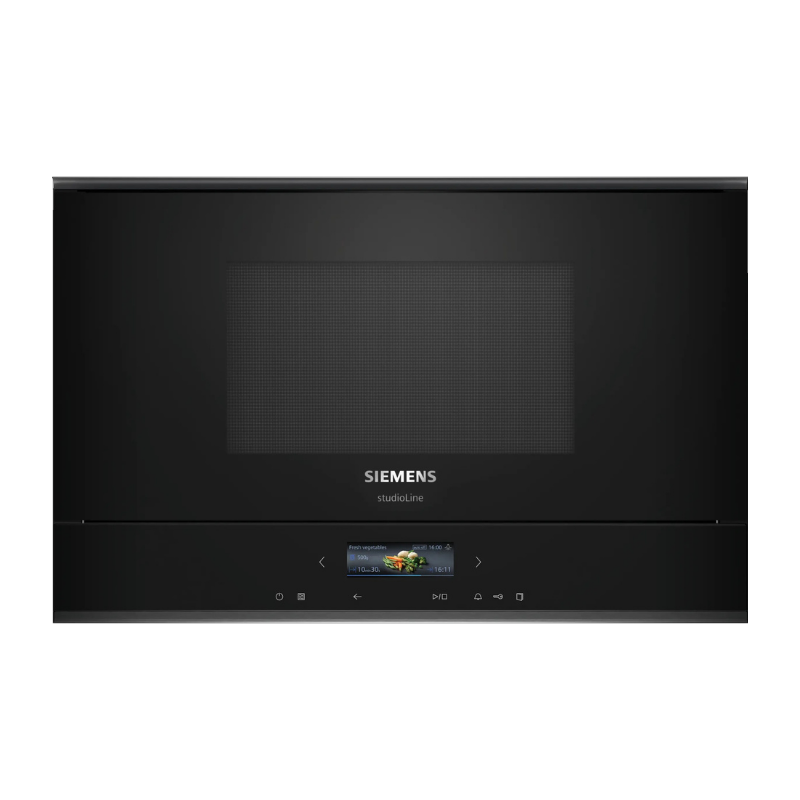 Siemens iQ700 Built-in microwave oven Black BF922R1B1B