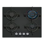 Siemens iQ500 Gas hob 60 cm Tempered glass, Black EP6A6HI10