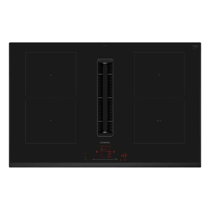Siemens iQ500 Induction hob with integrated ventilation system 80 cm surface mount without frame ED851HQ26E