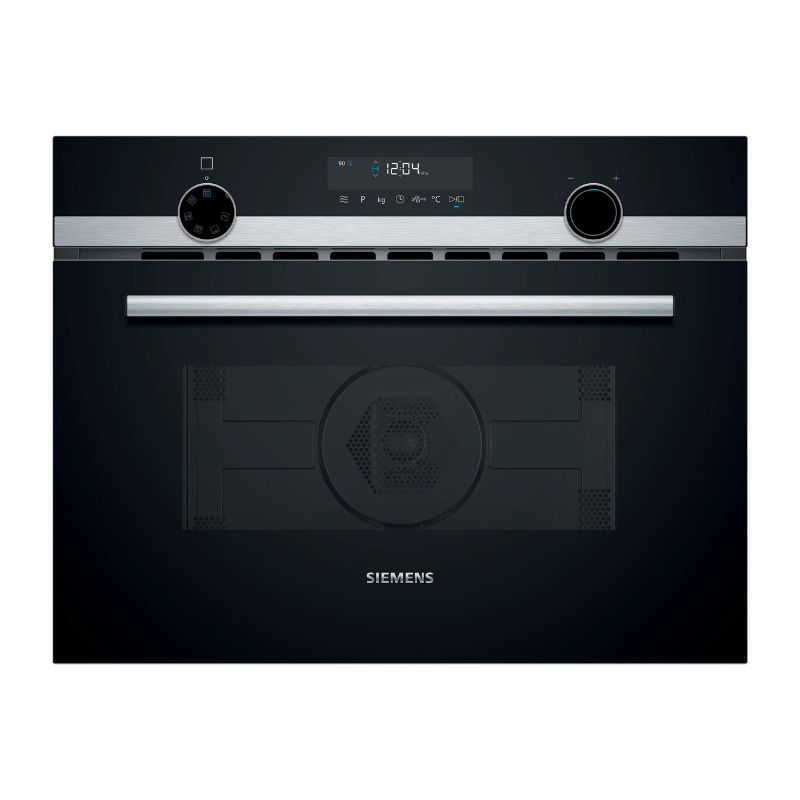 Siemens iQ500 Built-in microwave oven with hot air 60 x 45 cm Stainless steel CM585AGS1B