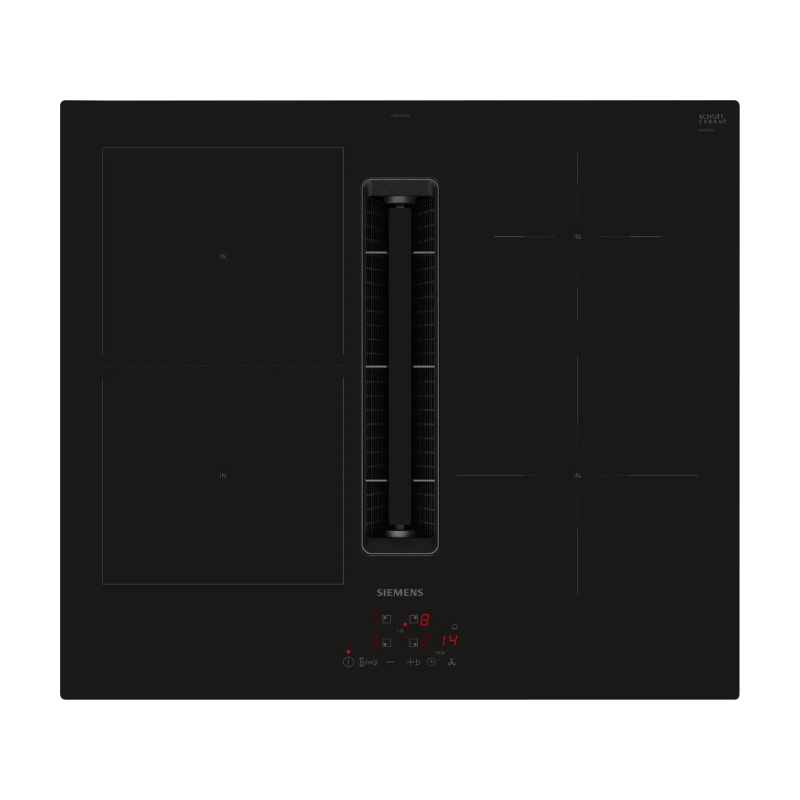 Siemens iQ300 Induction hob with integrated ventilation system 60 cm surface mount without frame ED611BS16E