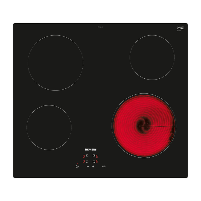 Siemens iQ100 Electric hob 60 cm surface mount without frame ET61RBEA1E