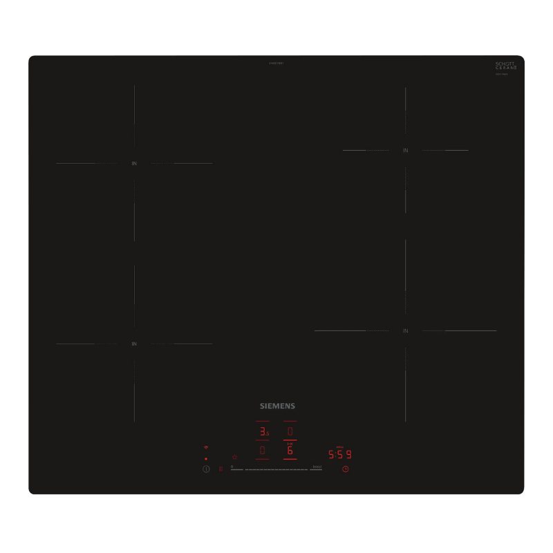 Siemens iQ100 Induction hob 60 cm flush mount EH601HEB1E