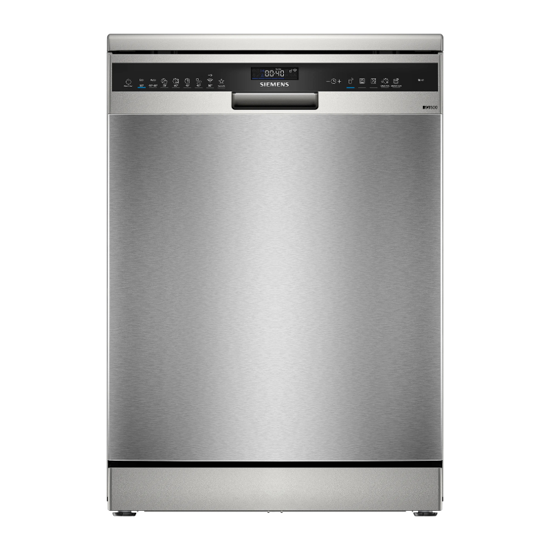 Siemens iQ500 Free-standing dishwasher 60 cm Brushed steel anti-fingerprint SN25EI13CE