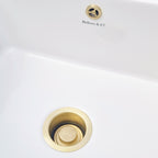 Bidbury & Co 3.5" Waste Adapter — Old English Brass