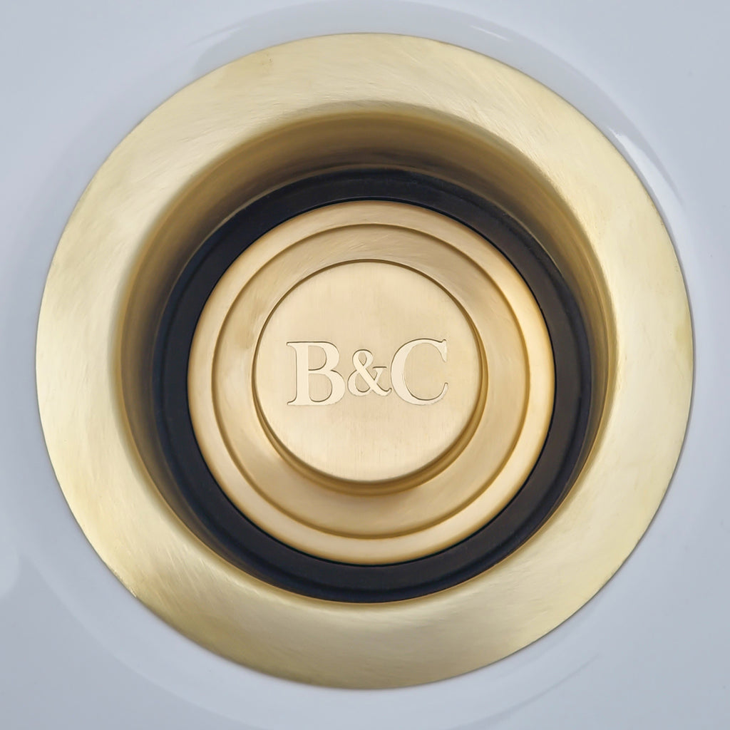 Bidbury & Co 3.5" Waste Adapter — Old English Brass